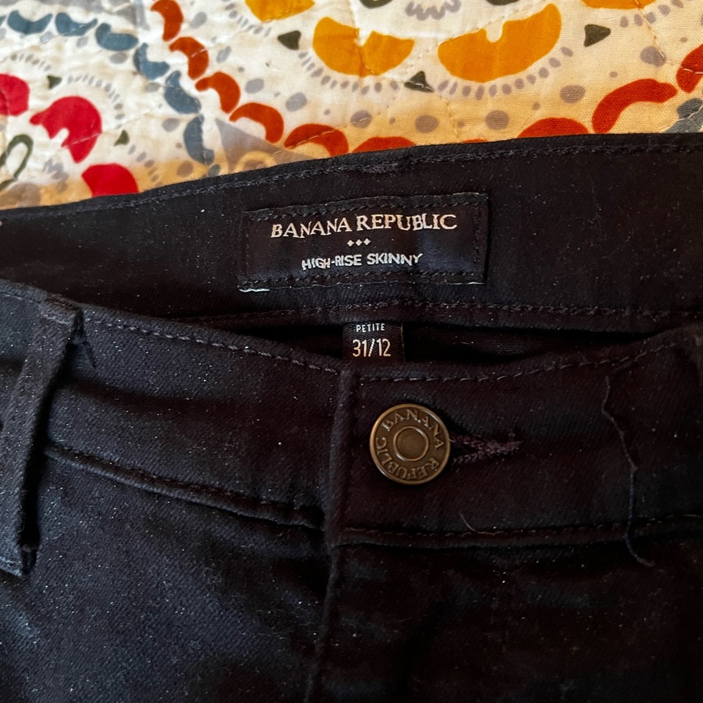 Banana Republic High-Rise Skinny Jeans petite 31/12